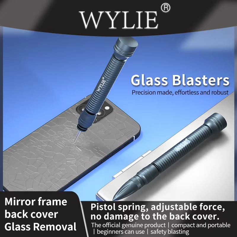 WYLIE High Hardness Frame Glass Blasters For Rear Housing Back Glass Cover Breaker Repair Tools