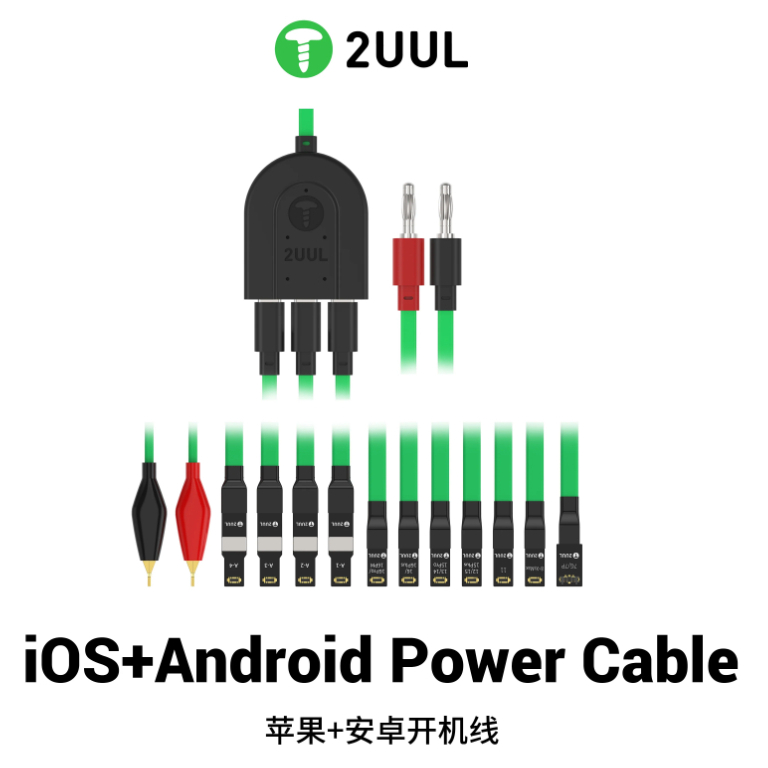 2UUL PW02 Data Startup Power Boot Cable Multi 3 Type-C Interface Efficient Detection