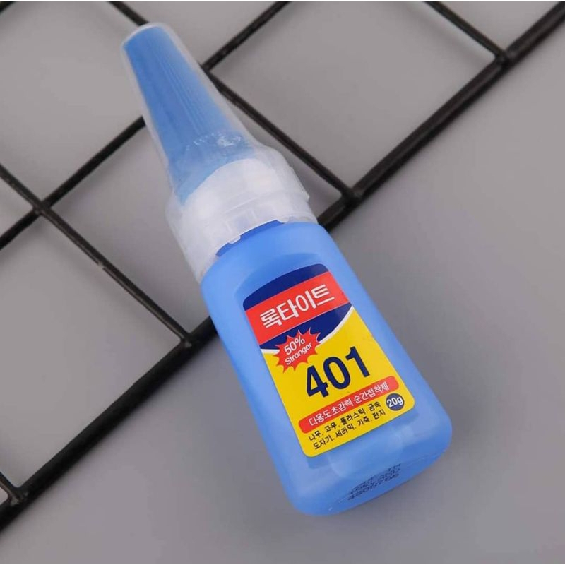 401 Super Strong Liquid Colorless Adhesive Glue