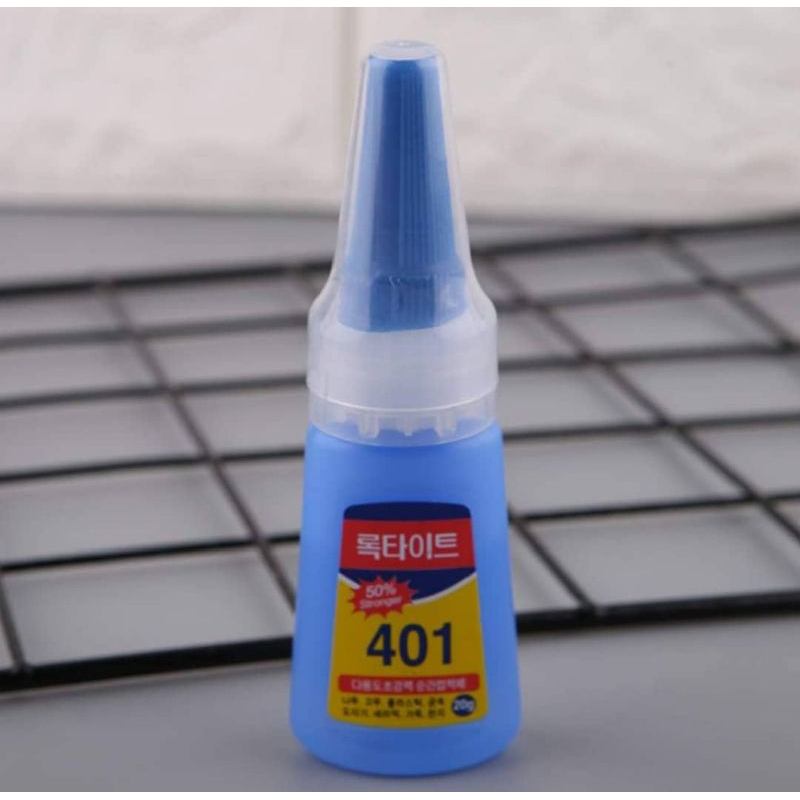 401 Super Strong Liquid Colorless Adhesive Glue - Image 4