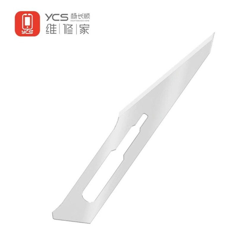 YCS No.11 Metal Repair Blade for PCB Motherboard Glue Remove / Disassemble IC - 10PCS - Image 3