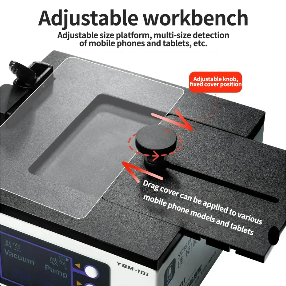 YCS YQM-101 Upgraded Digital Air Tightness Tester for Phones Waterproof Performance Detection - Image 4