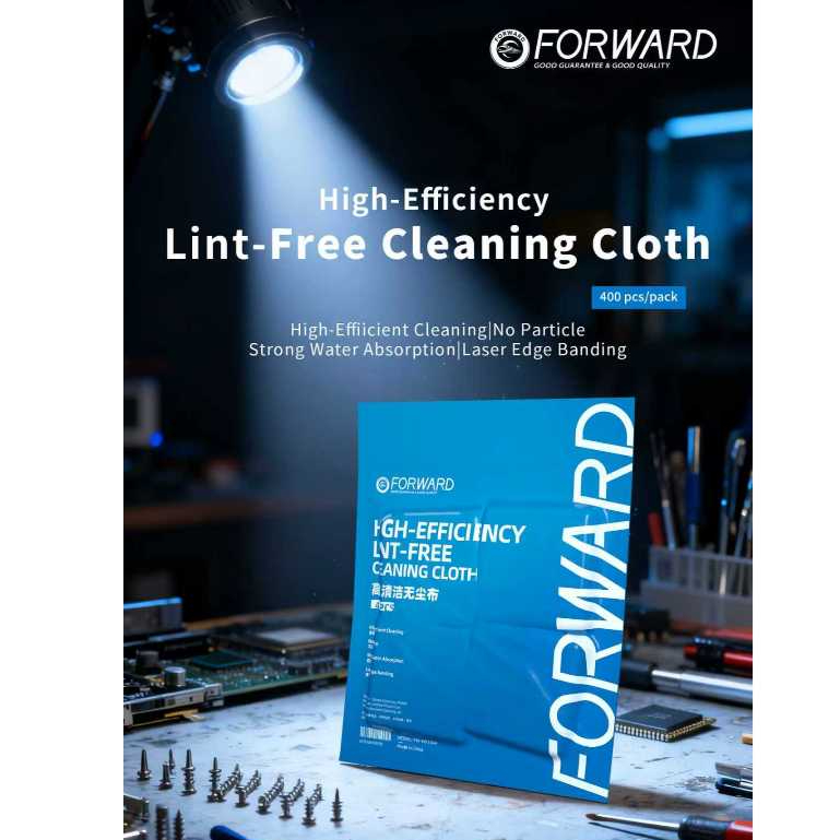 FORWARD High-Efficiency Lint-Free Cleaning Cloth - 400PCS - Image 4