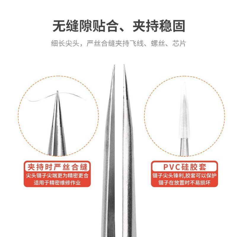 YCS AK-00 High Precision Hand-Polished Ultra-Pointed Tweezers - Image 3