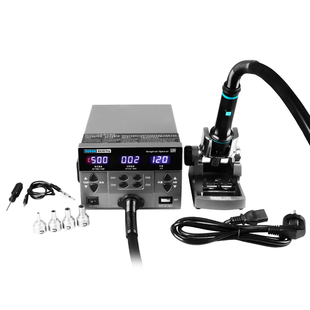 SUGON 8630Pro 1300W Intelligent Digital Display Hot Air Gun