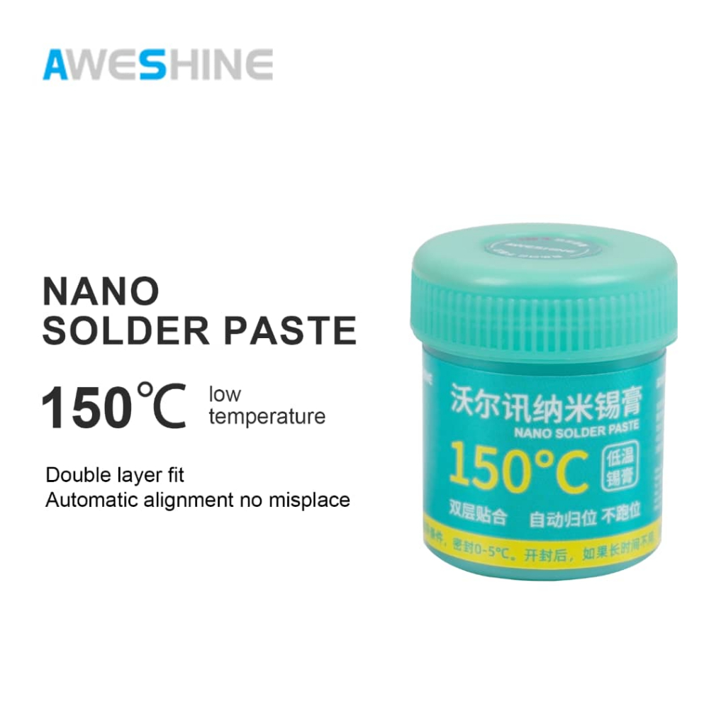 SWESHINE TEMPERATURE NANO SOLDER PASTE 150 , 183 , 199