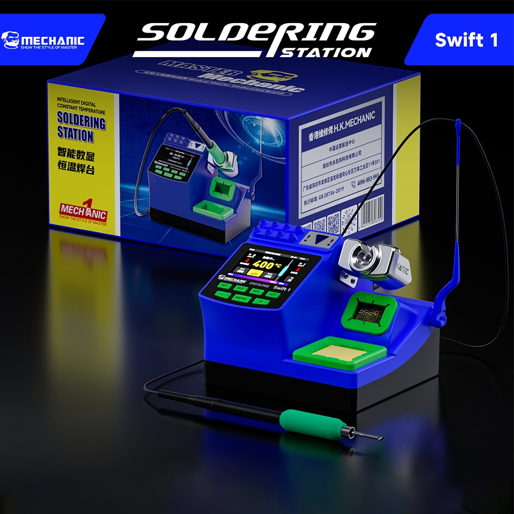 MECHANIC Swift 1 Intelligent Precision Constant Temperature Digital Display Soldering Station - Image 7