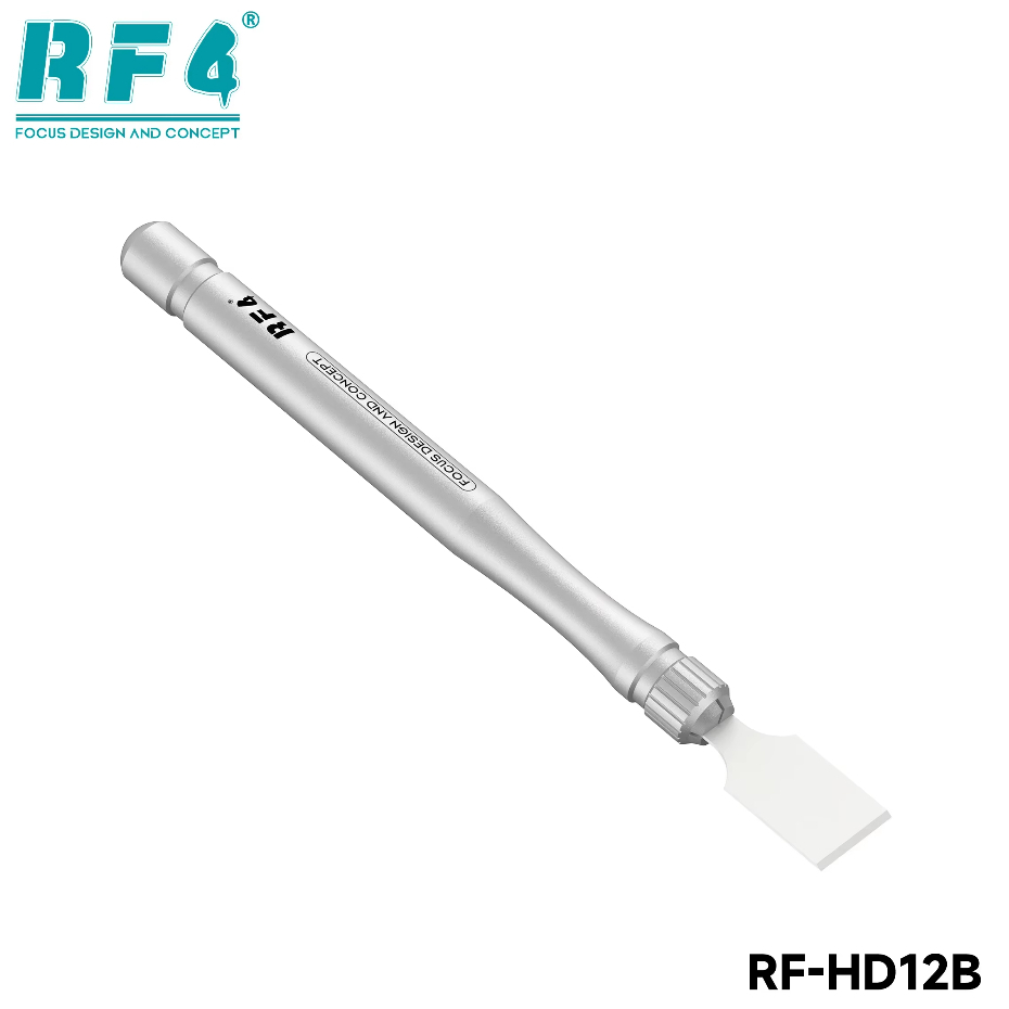 RF4 RF-HD12B Non-Magnetic Ceramic Squeegee Knife for PCB Solder Tin Removal