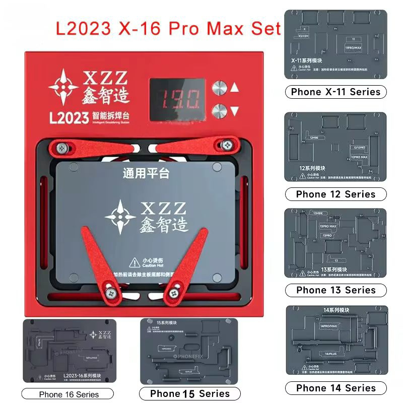 XZZ L2023 Intelligent Desoldering Station for IP X to 17 Series