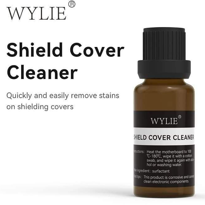 WYLIE Shield Cleaning Agent Quick and Convenient Removal of Shield Stains Black and Yellow Hair Repair Water