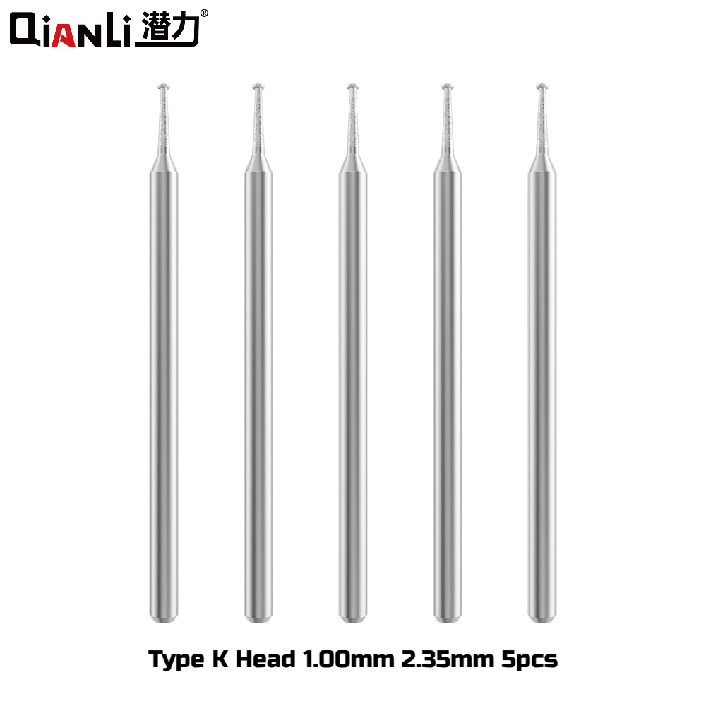 QianLi Grinding Head Series for 2.35mm Diameter Handle - 5pcs - Image 4