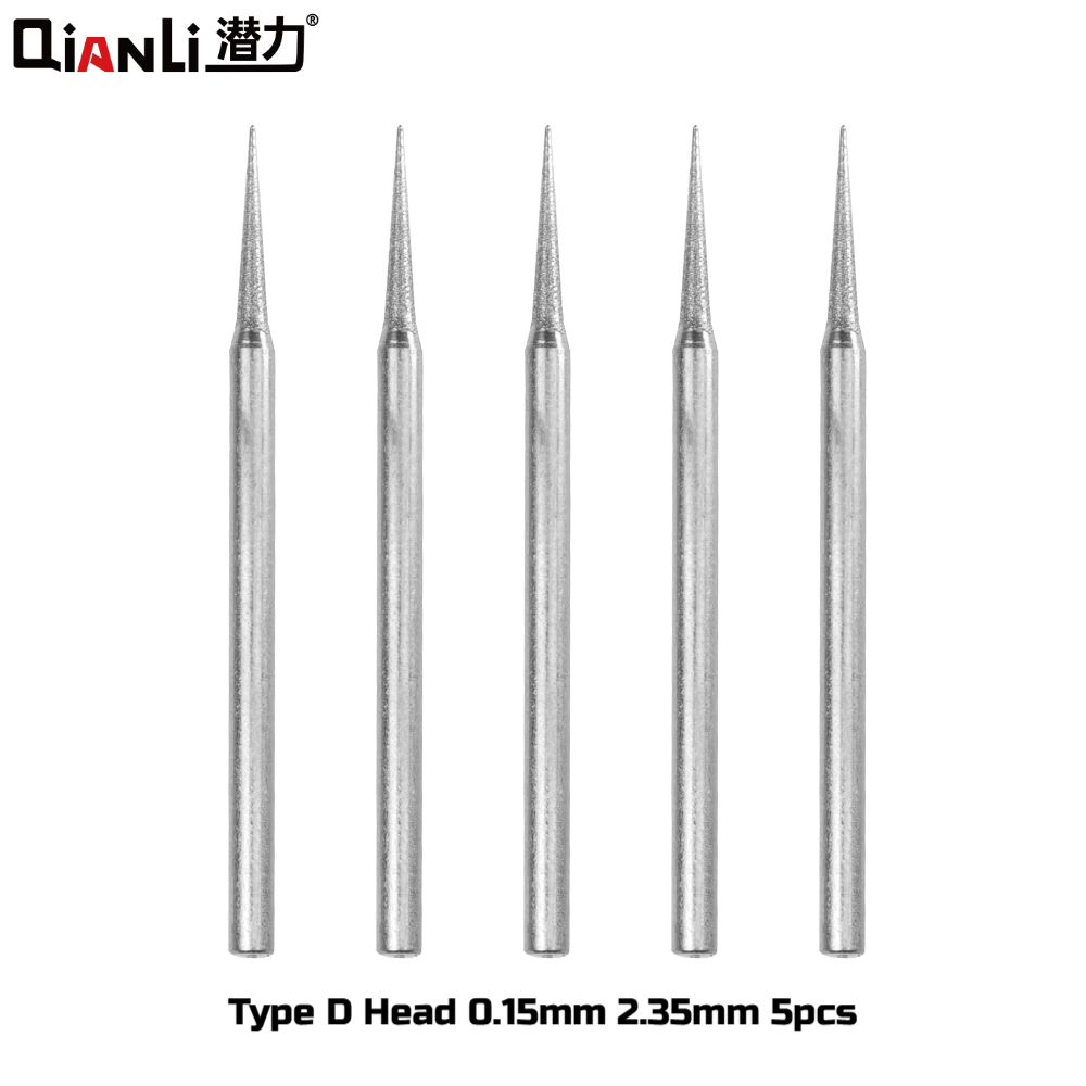 QianLi Grinding Head Series for 2.35mm Diameter Handle - 5pcs - Image 6