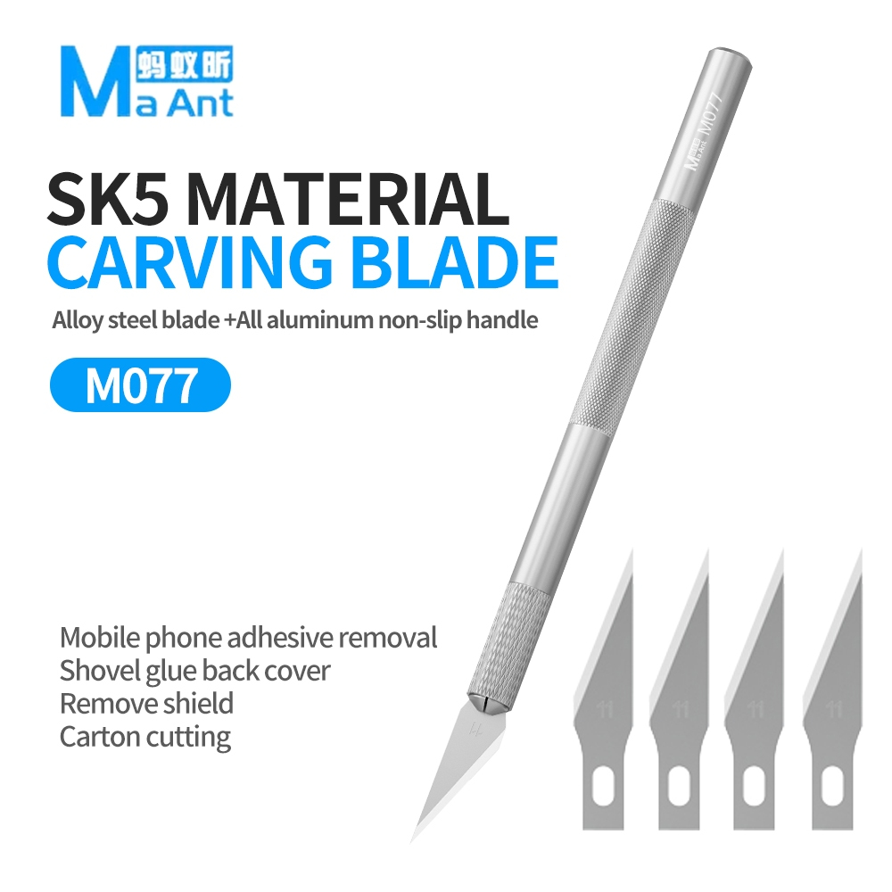 MaAnt M077 Mobile Phone Repair Blade Handle Set for Mobile Phone Repair