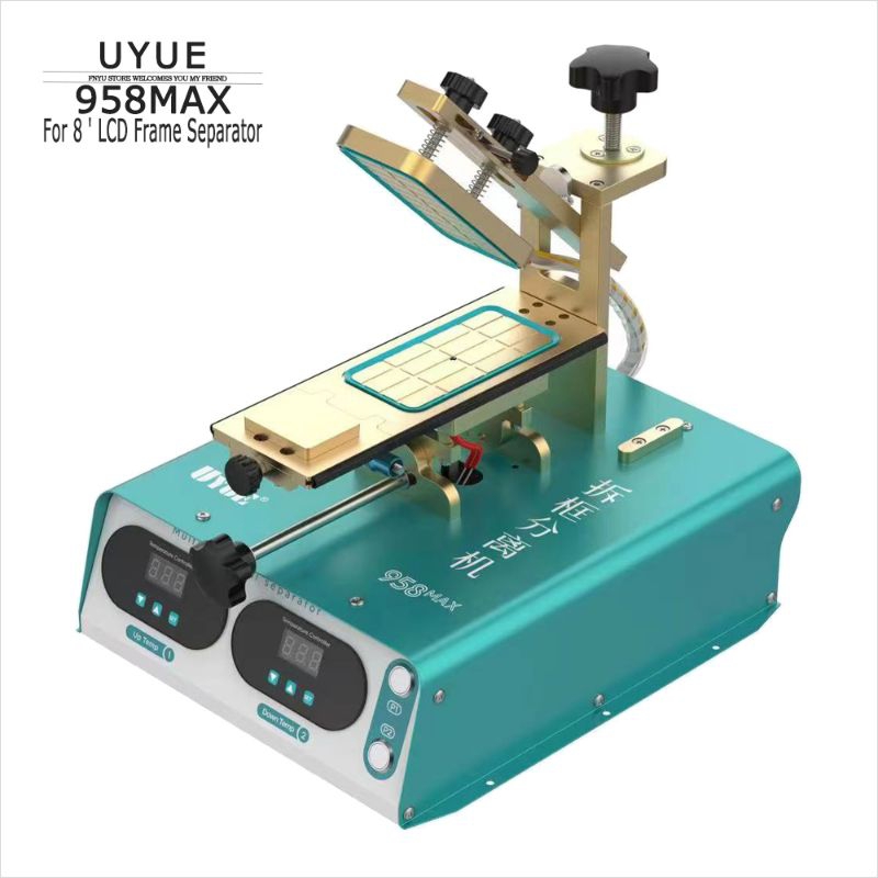 UYUE 958 Max 8-inch LCD Screen Frame Separator Machine for Mobile Phone Removal Repair