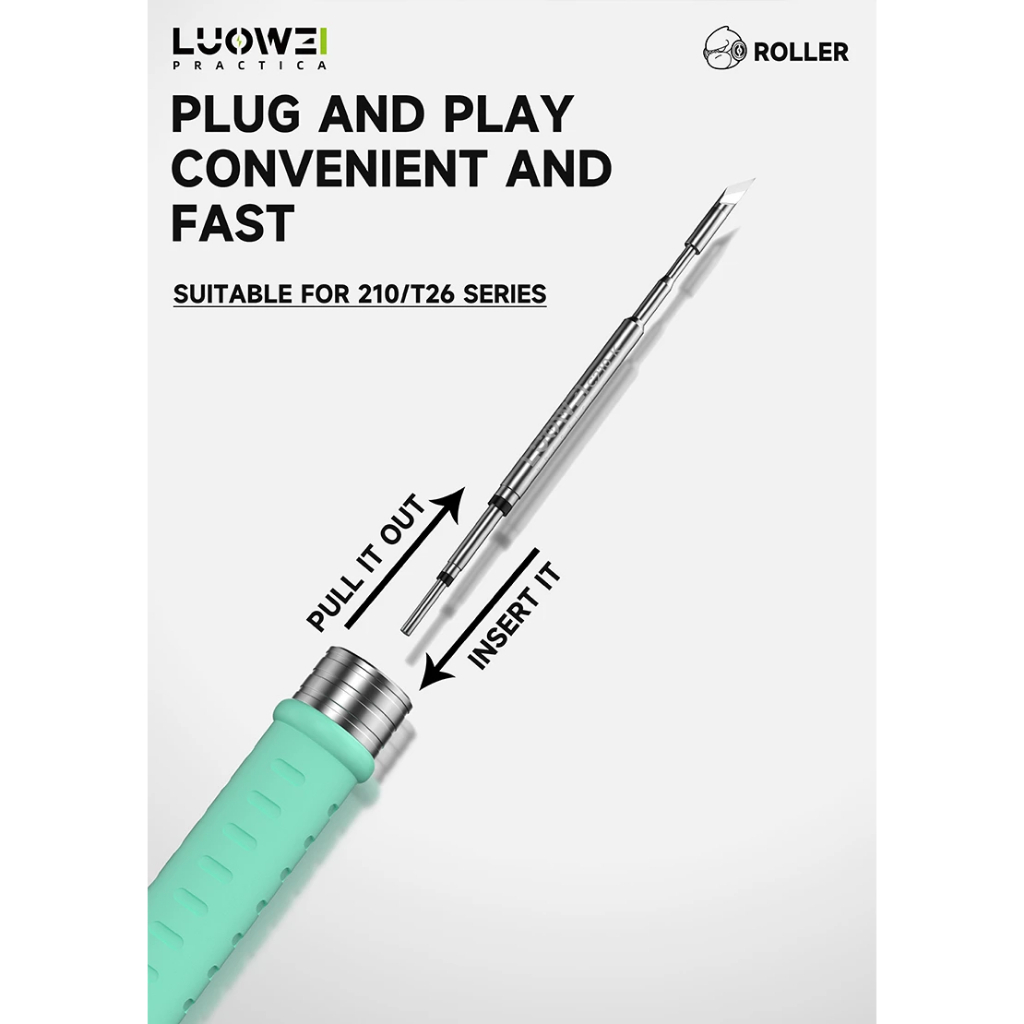 LUOWEI LW-C210 Series All-in-One Lead Free Soldering Iron Tip for 210 - Image 4