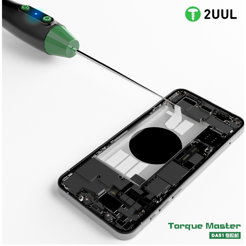 2UUL DA51 Torque Master for Mobile Phone Tablet Maintenance Motherboard PCB Board Glue Cleaning Remover - Image 7