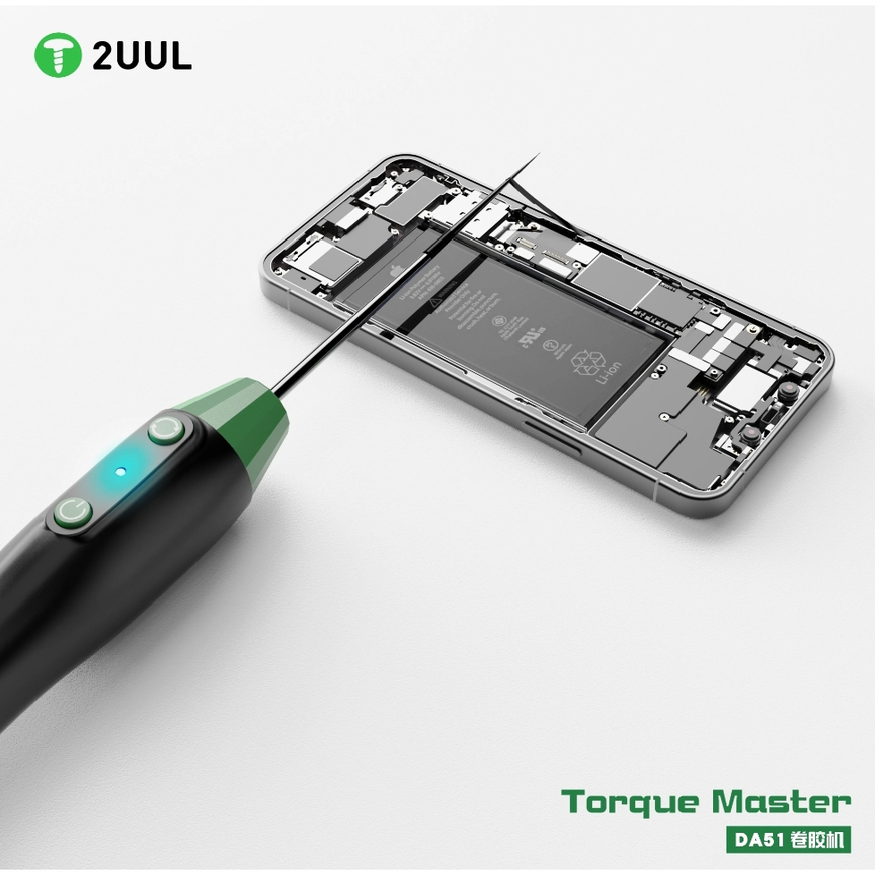 2UUL DA51 Torque Master for Mobile Phone Tablet Maintenance Motherboard PCB Board Glue Cleaning Remover - Image 8