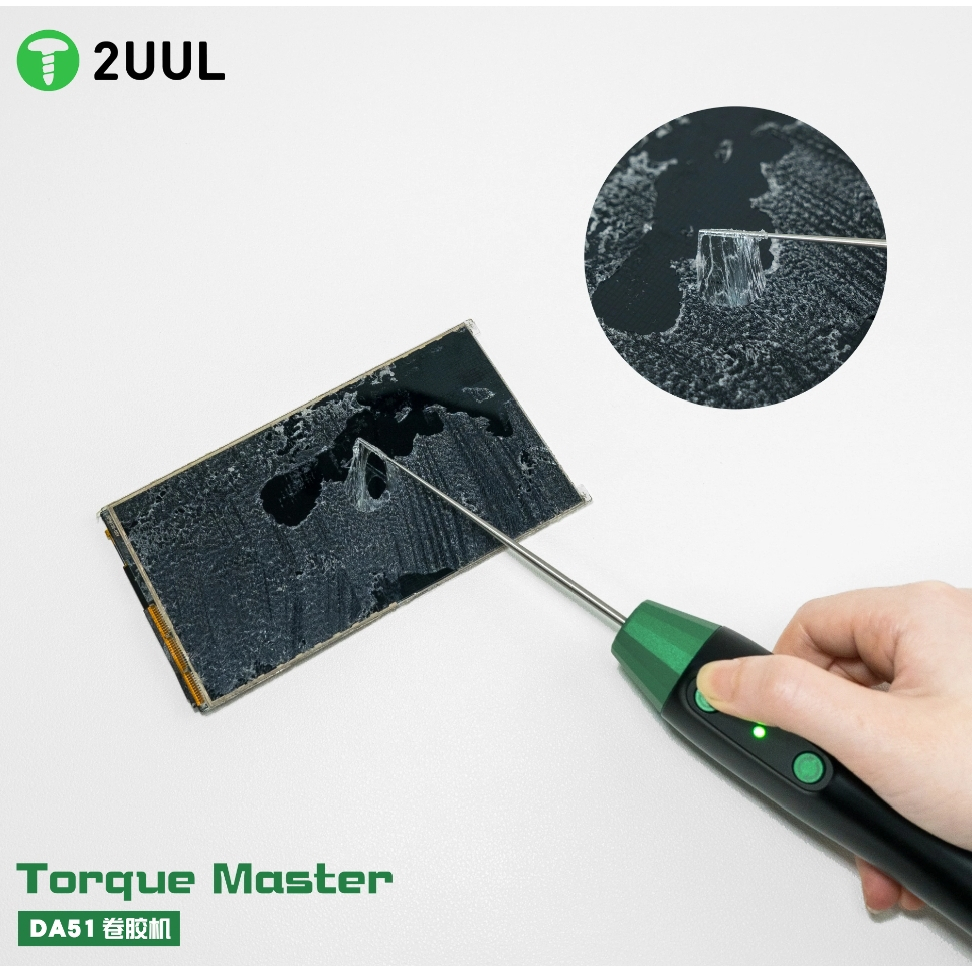 2UUL DA51 Torque Master for Mobile Phone Tablet Maintenance Motherboard PCB Board Glue Cleaning Remover - Image 9