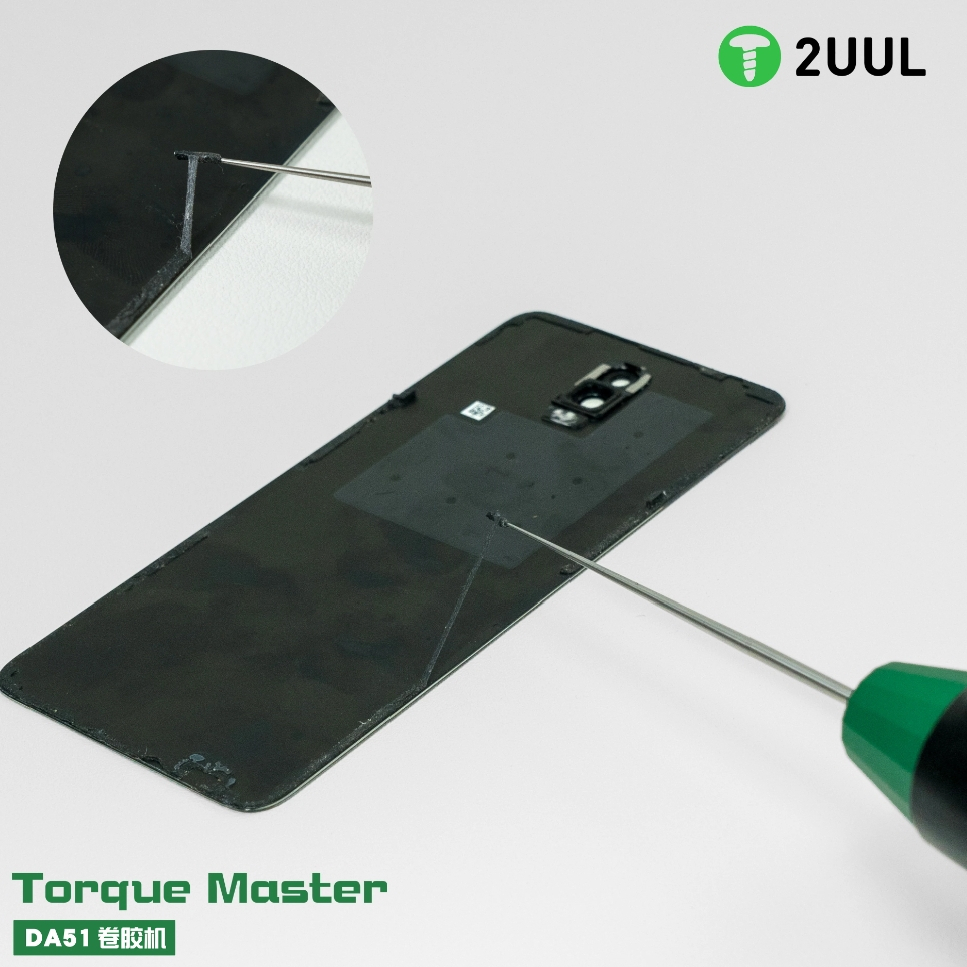2UUL DA51 Torque Master for Mobile Phone Tablet Maintenance Motherboard PCB Board Glue Cleaning Remover - Image 10