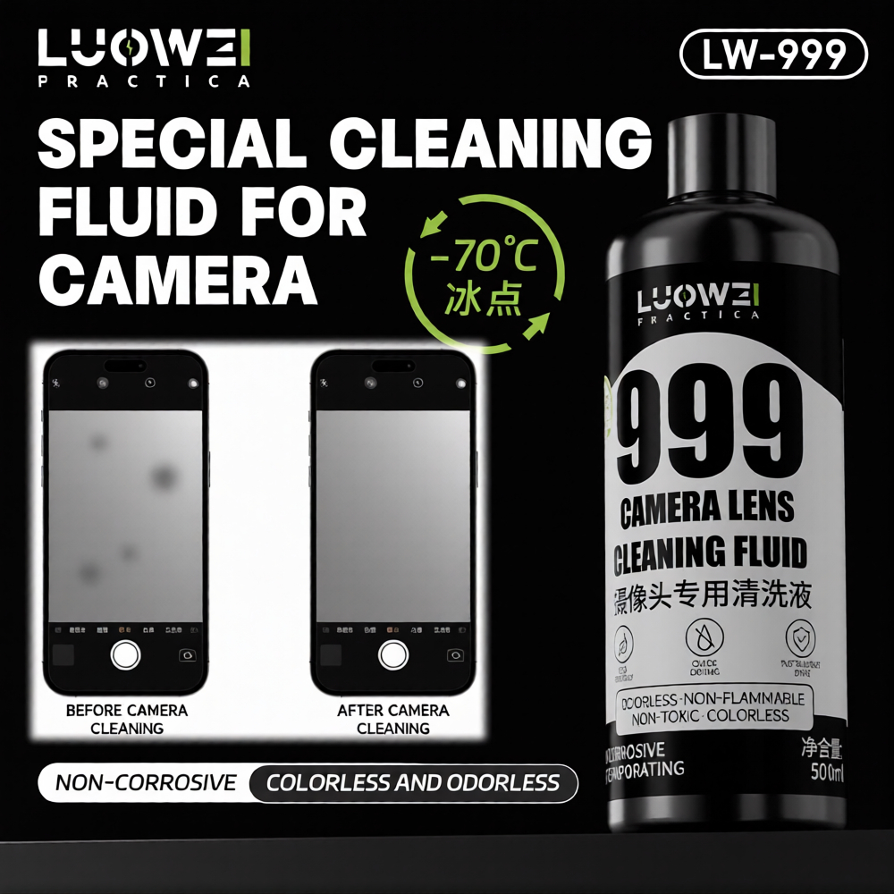 LUOWEI LW-999 Phone Rear Camera Cleaning Agent Remove Camera Black Spots & Watermarks Lens Cleaning