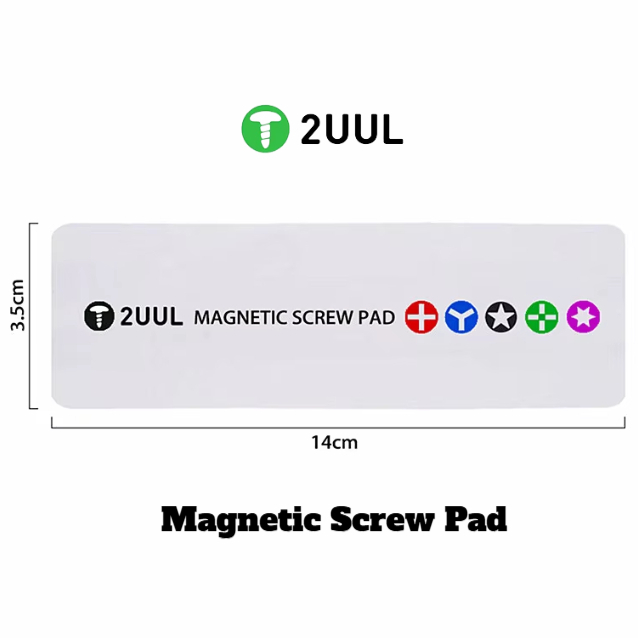 2UUL ST93 Magnetic Screw Pad 140*35mm