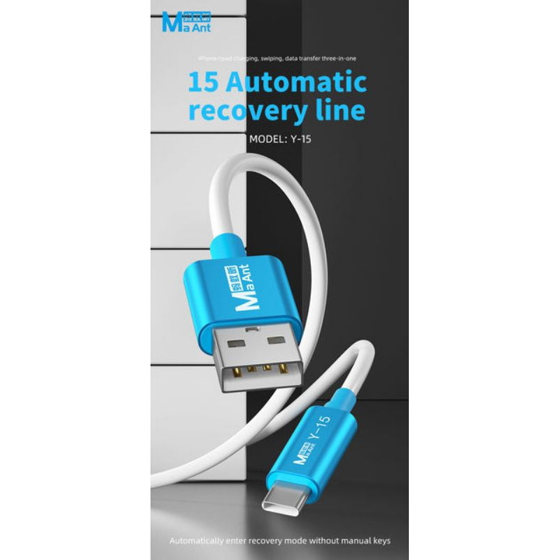 MaAnt Y-15 USB to Type-C Data Recovery Cable For IPH 15 Series