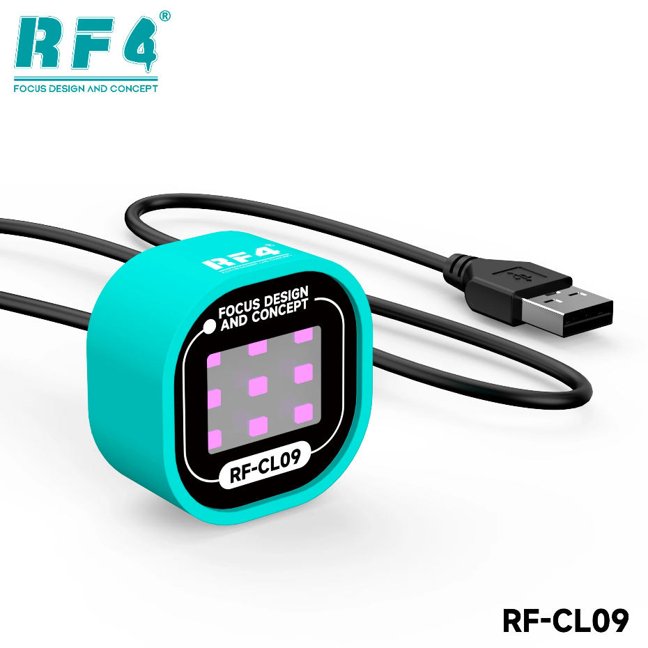RF4 RF-CL09 9Pcs Bright Beads USB Mini UV Curing Lamp for Mobile Phone Repair - Image 5