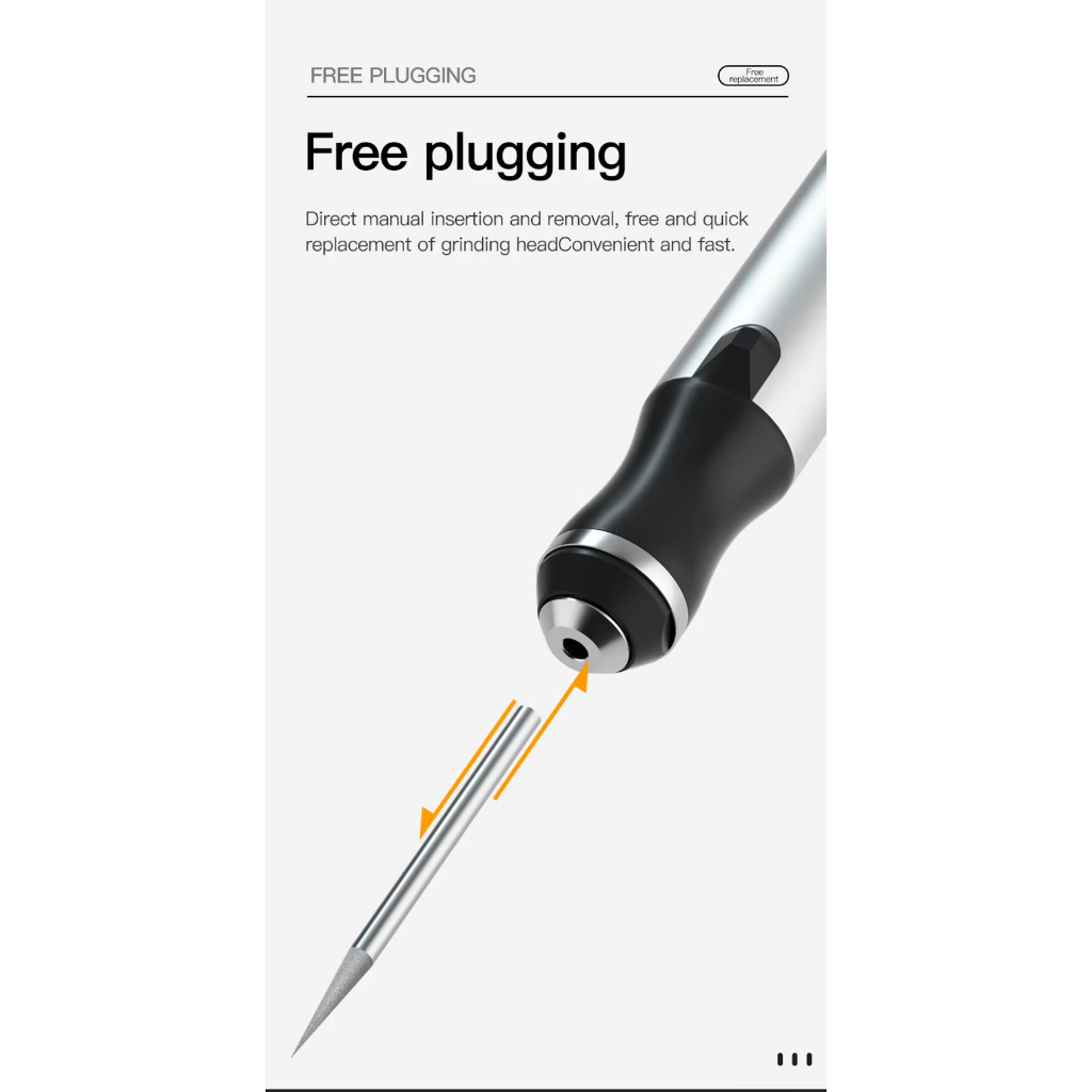 MaAnt D2 Intelligent Charging Polish Pen for Phone Motherboard CPU IC Polishing - Image 5
