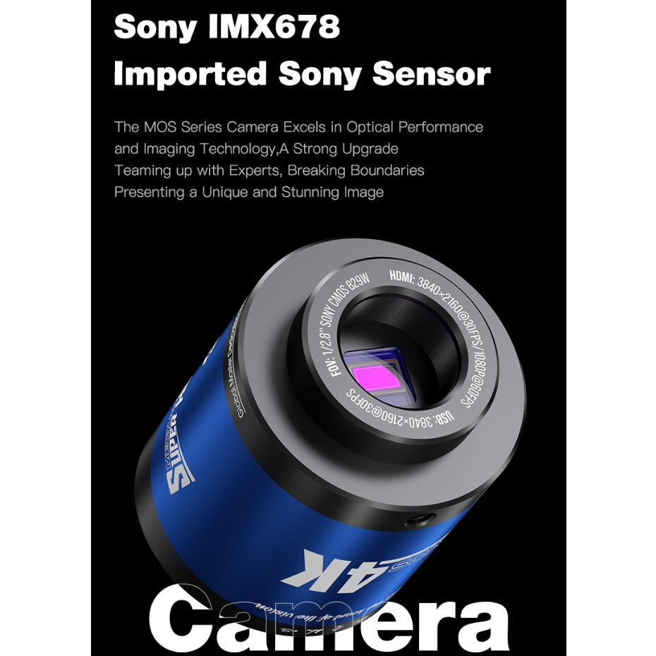 MECHANIC MOS 4K IMX415 Sensor 51MP 4K Ultra HD Industry Microscope Camera - Image 6