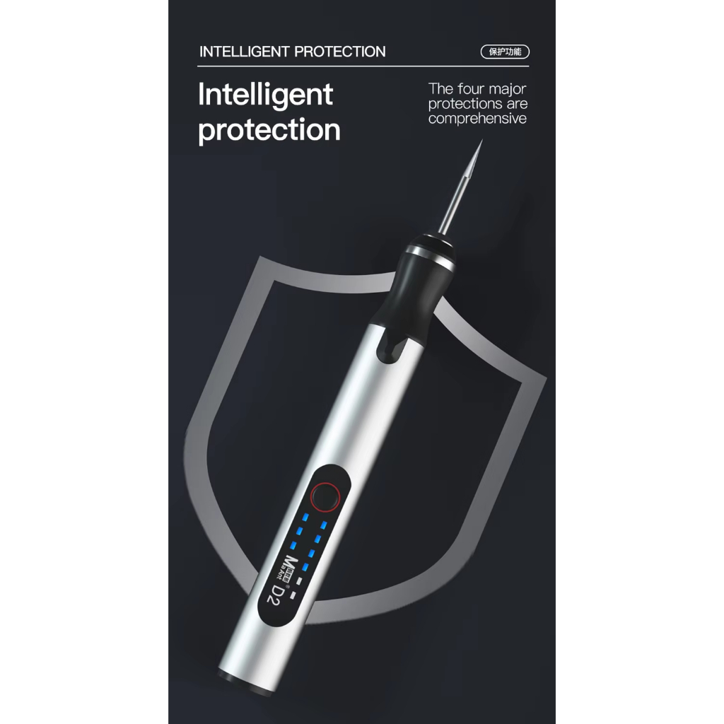 MaAnt D2 Intelligent Charging Polish Pen for Phone Motherboard CPU IC Polishing - Image 7