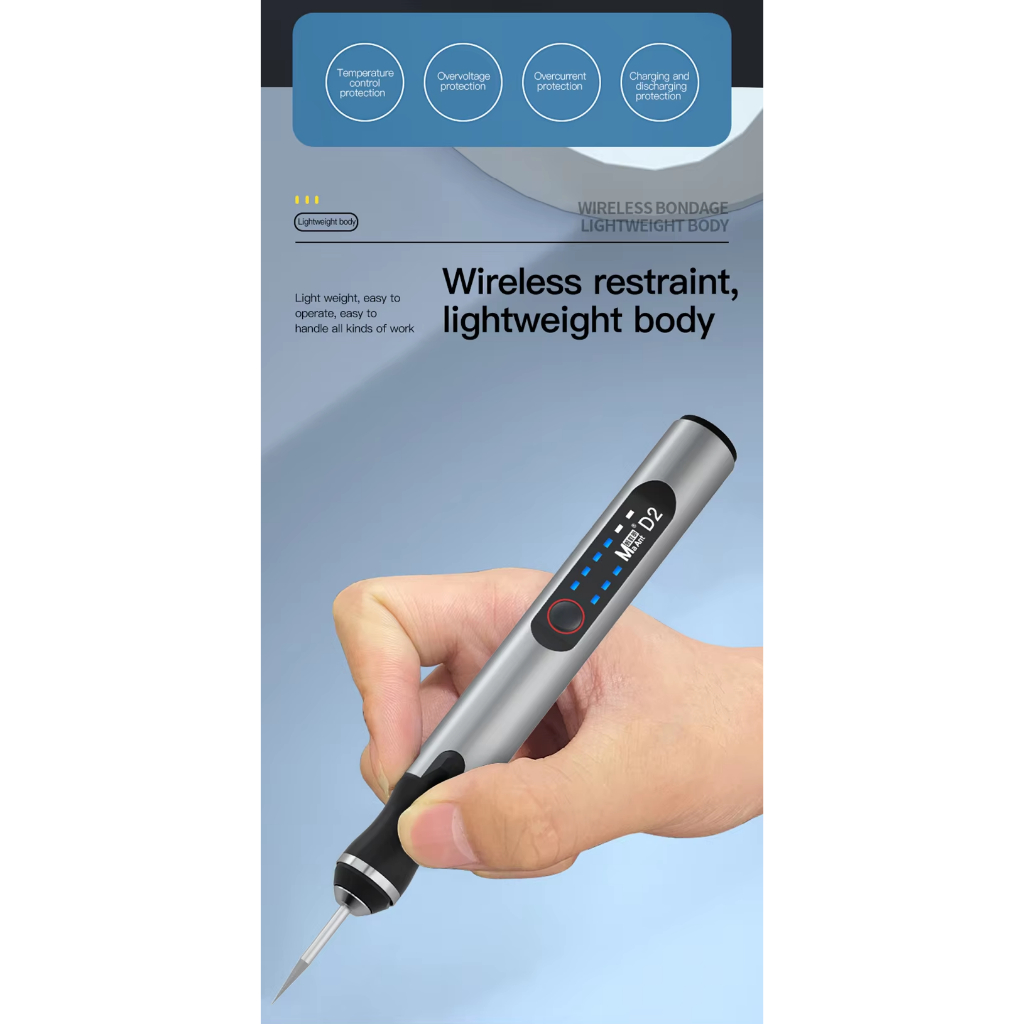 MaAnt D2 Intelligent Charging Polish Pen for Phone Motherboard CPU IC Polishing - Image 8