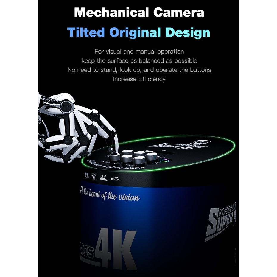 MECHANIC MOS 4K IMX415 Sensor 51MP 4K Ultra HD Industry Microscope Camera - Image 9