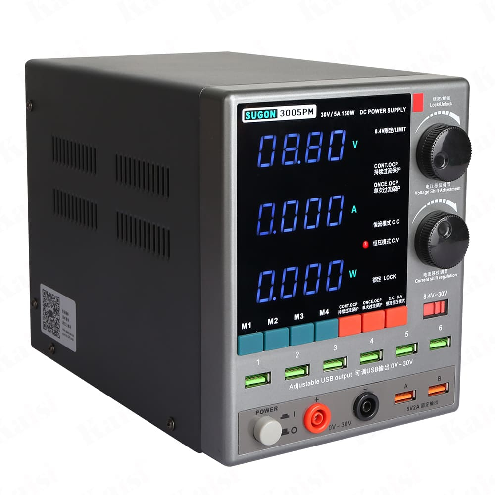 SUGON 3010PM 30V / 10A 4-Digits Display LED High Precision Adjustable Switching DC Power Supply - Image 10