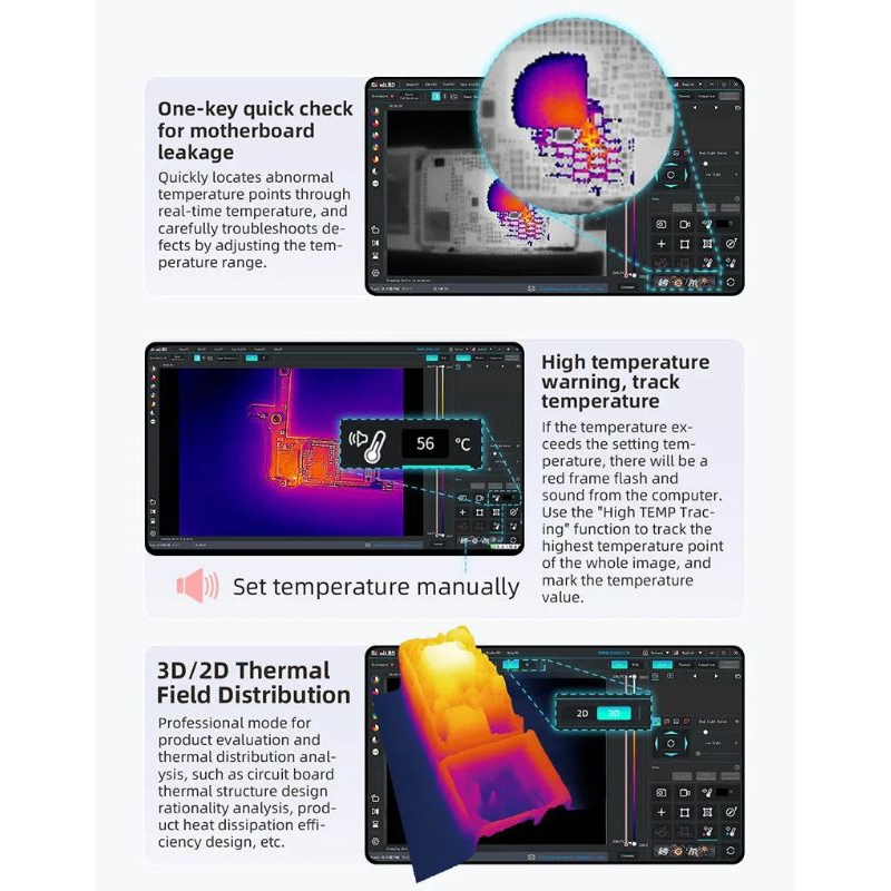 TERMOCAMERA AD INFRAROSSI QIANLI HUBEN L256 DUAL-SPECTRAL - Image 7