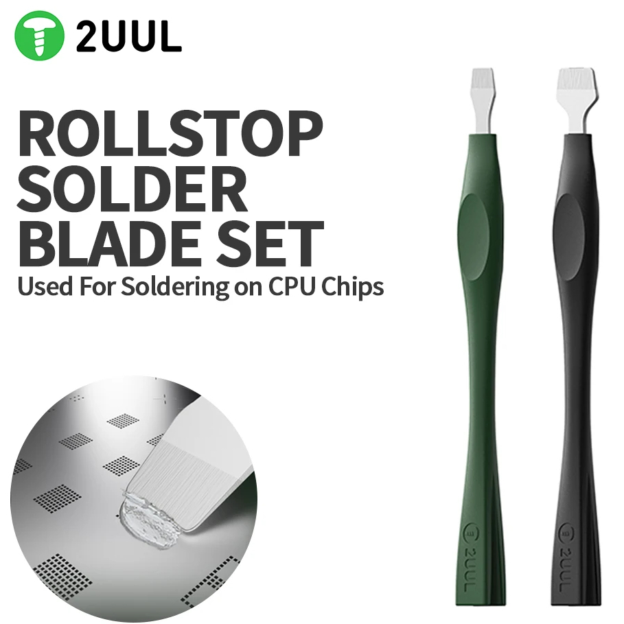 2UUL DA19 RollStop Solder Blade Set for Mobile Phone Soldering Repair