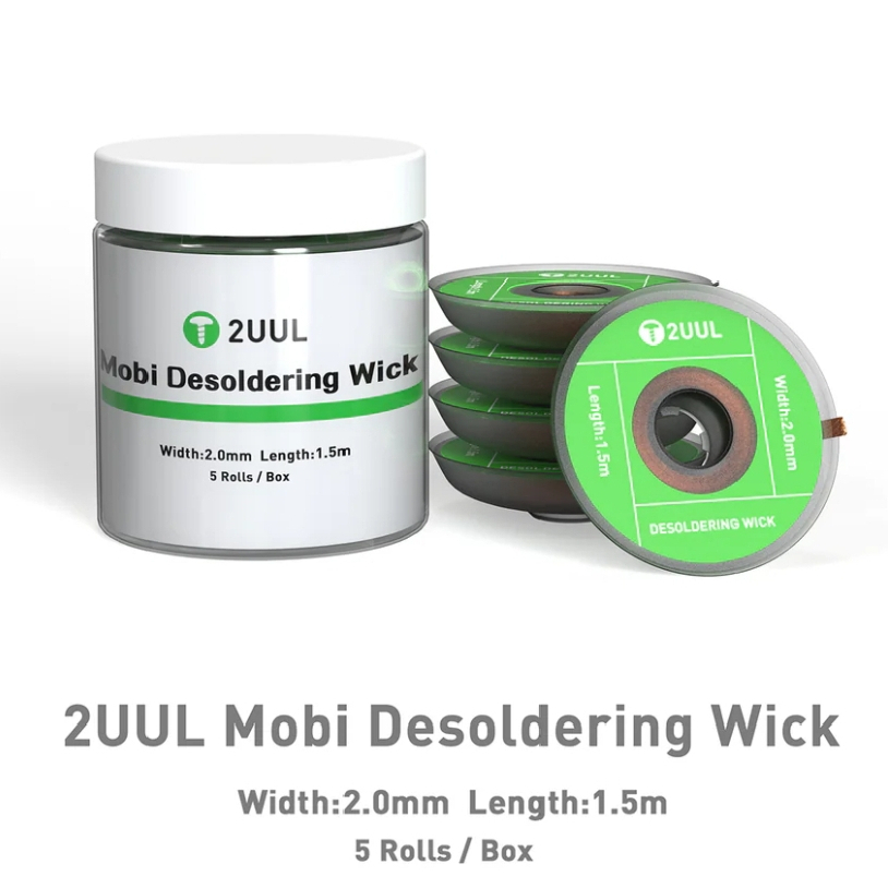 2UUL DW01 Mobi Desoldering Wick 2015 5Rolls/Box