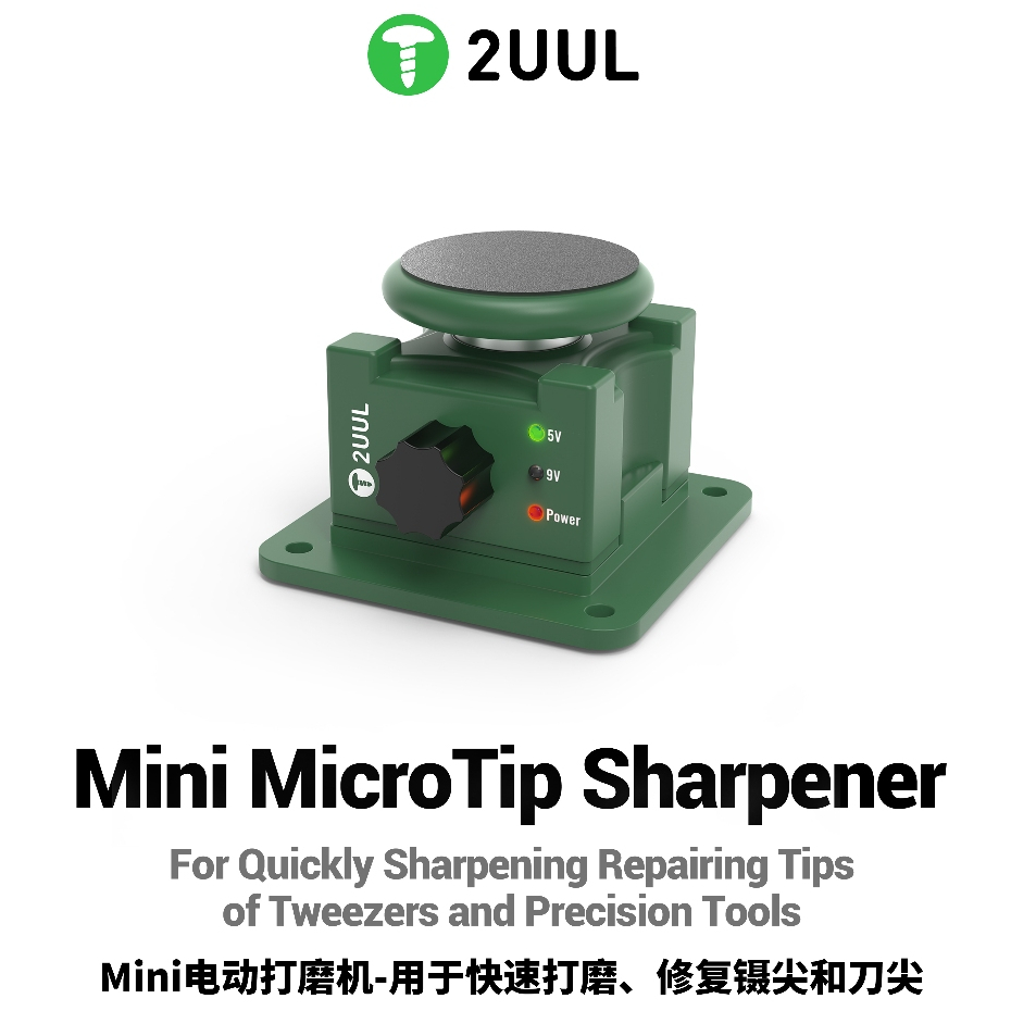 2UUL DA79 Mini MicroTip Sharpener for Quickly Sharpening Repairing Tips