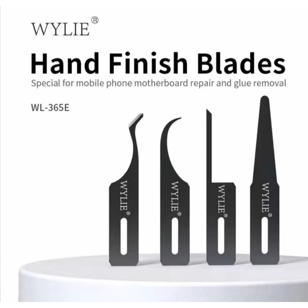 WYLIE WL-365E A.B.C.D Hand Grinding Multifunctional Motherboard CPU IC Glue Removal Blades
