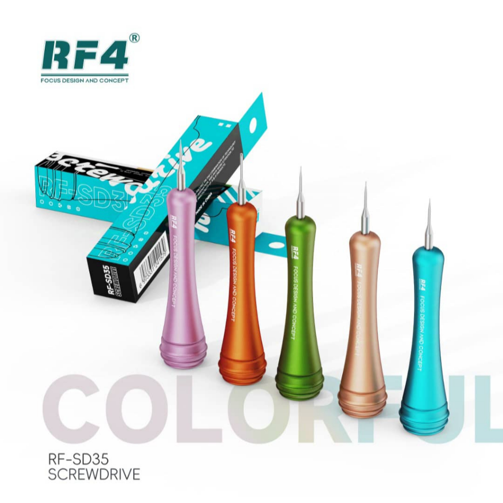 RF4 RF-SD35 Colorful S2 Steel Magnetic Precision Screwdriver