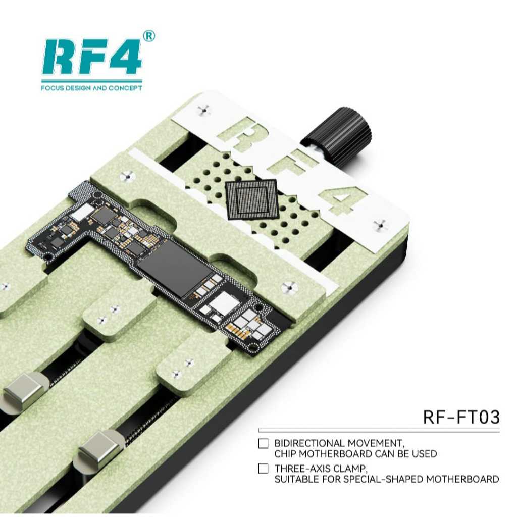 RF4 RF-FT03 Three-Axis Multifunctional Universal Fixture for Mobile Phone Motherboard Repair - Image 4