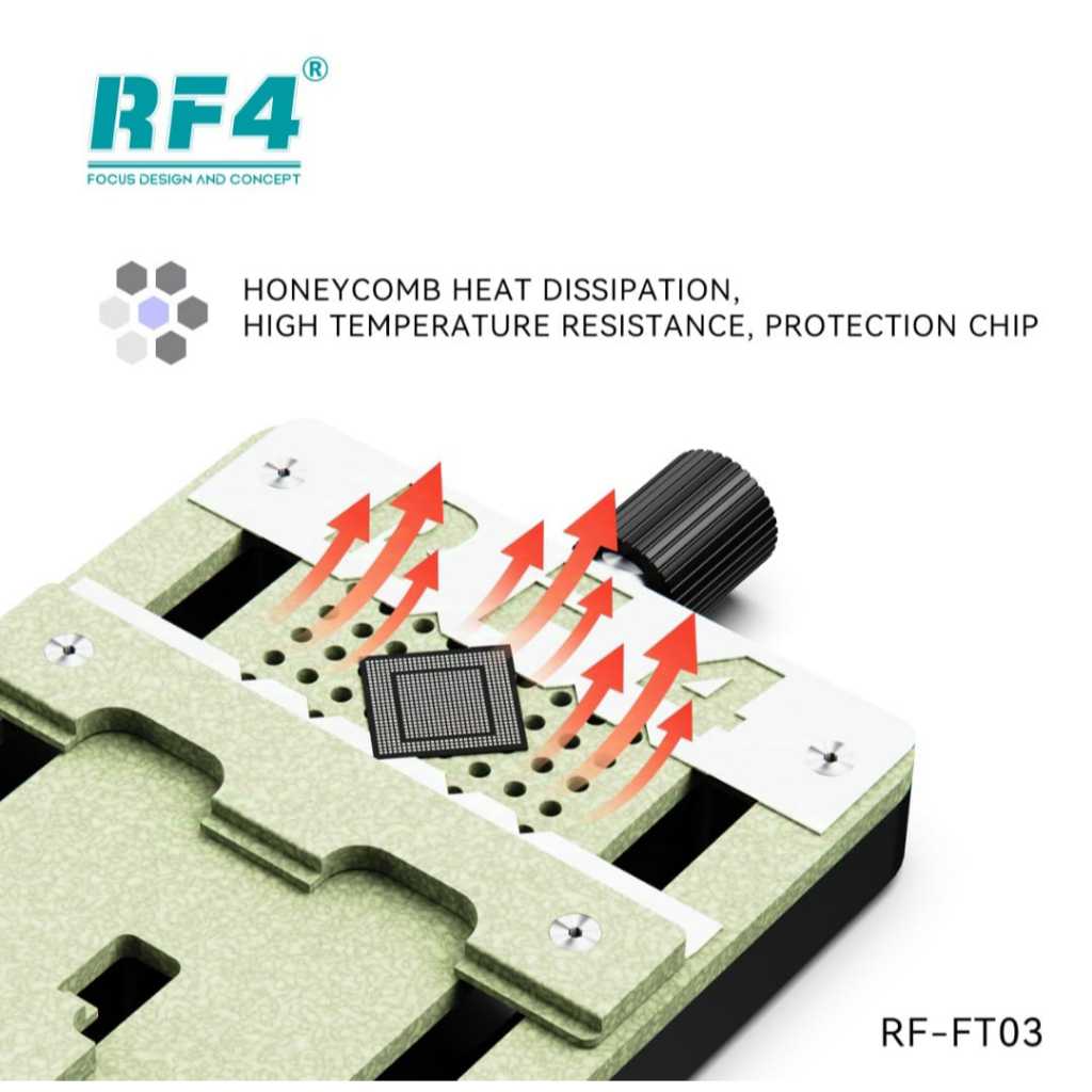 RF4 RF-FT03 Three-Axis Multifunctional Universal Fixture for Mobile Phone Motherboard Repair - Image 5