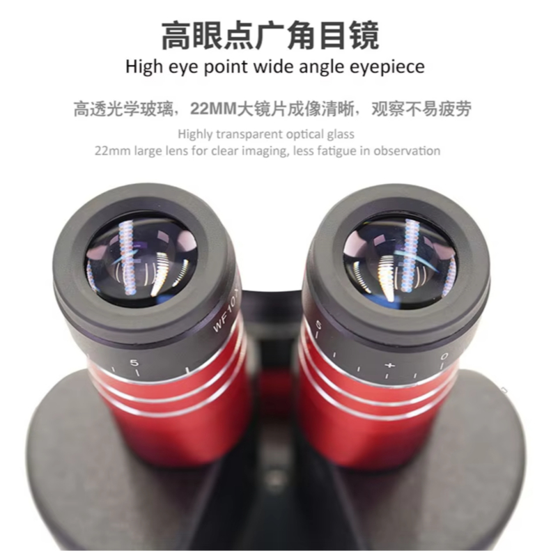 YCS-6558S 6.5X-58X Rotation Trinocular Stereo Zoom Microscope - Image 6