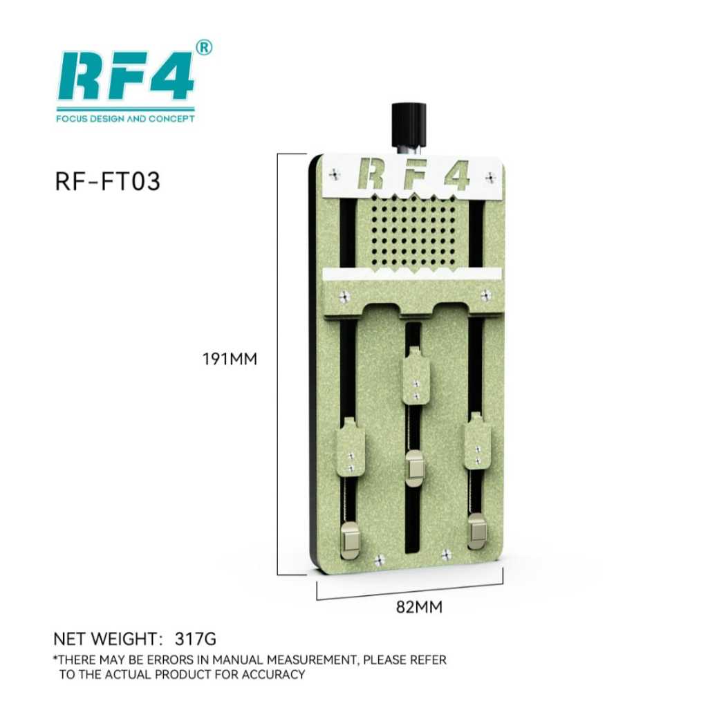 RF4 RF-FT03 Three-Axis Multifunctional Universal Fixture for Mobile Phone Motherboard Repair - Image 6