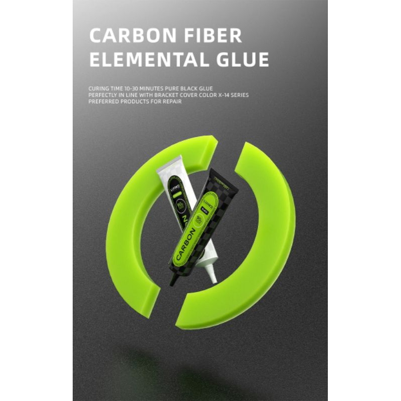 LUOWEI Carbon Fiber Glue ( Black / Transparent ) 50ml - Image 6