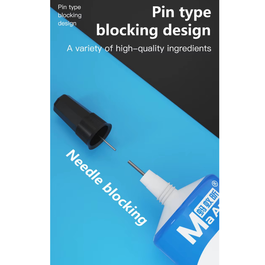 MaAnt K ONE Multi Purpose Super Glue【 Black / White 】( 55ML ) - Image 10