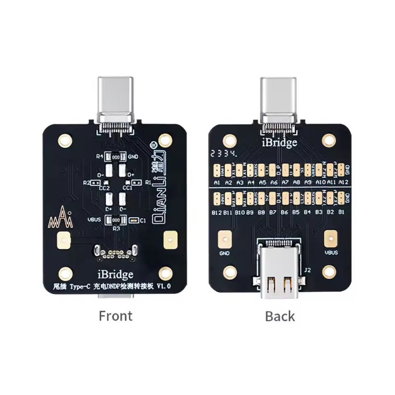 QIANLI iBridge Tail Plug Type-C and Ip DNDP Detection Epitaxial Panel Fault Analysis Data Capture Testing Board - Image 3