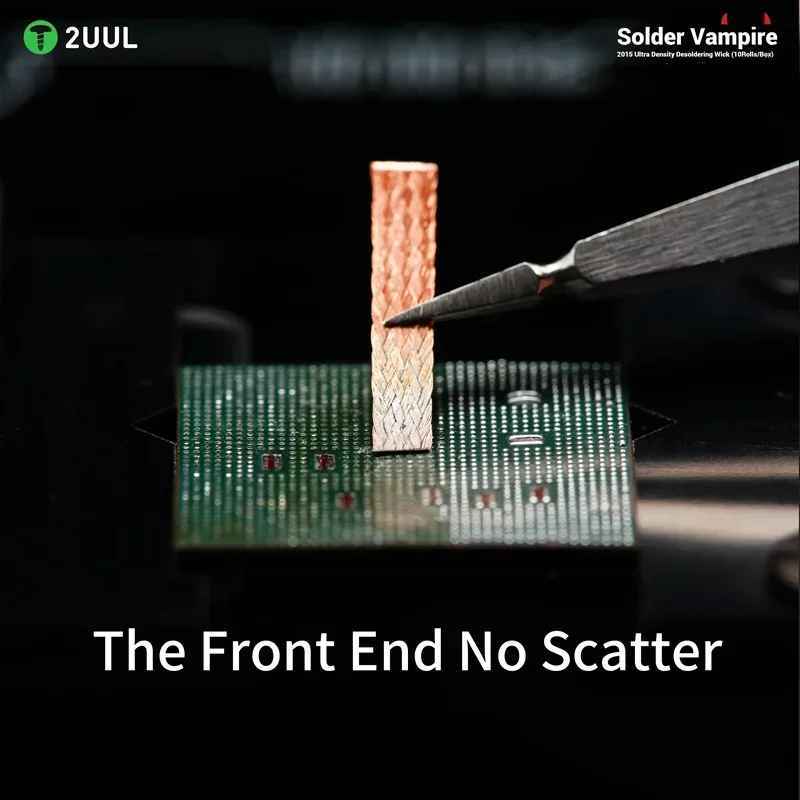 2UUL DW15 2015 Ultra Density Solder Vampire Desoldering Wick - 10 Rolls/Box - Image 4