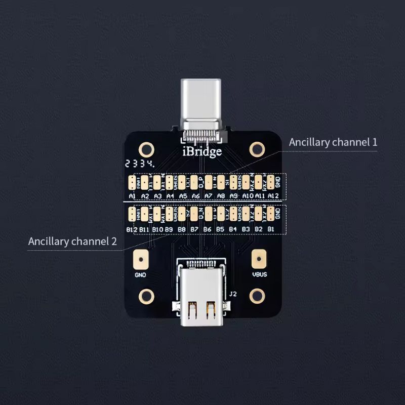 QIANLI iBridge Tail Plug Type-C and Ip DNDP Detection Epitaxial Panel Fault Analysis Data Capture Testing Board - Image 5