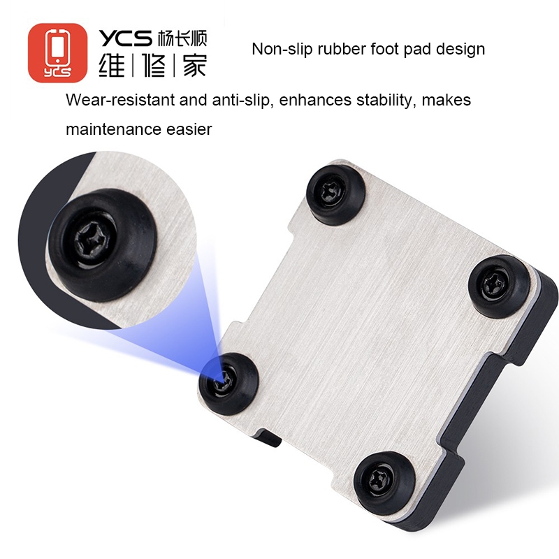 YCS Mini U-Protection Universal BGA Reballing Planting Tin Platform - Image 5
