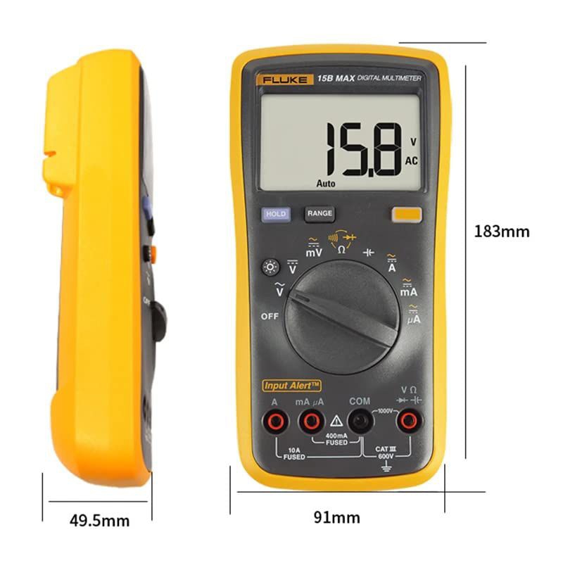 Fluke 15B MAX-02 Economical Digital Multimeter - Image 5